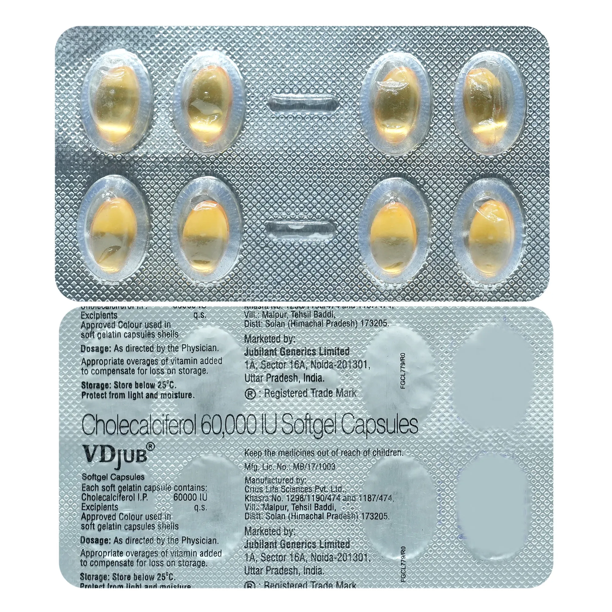 Vdjub Soft Gelatin Capsule